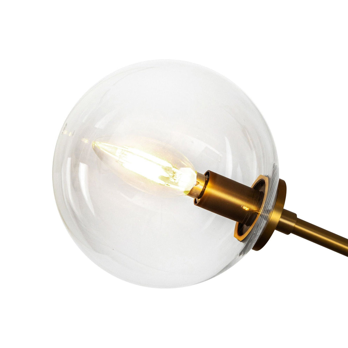 Glint Linear Mid-century Glass Pendant Lamp