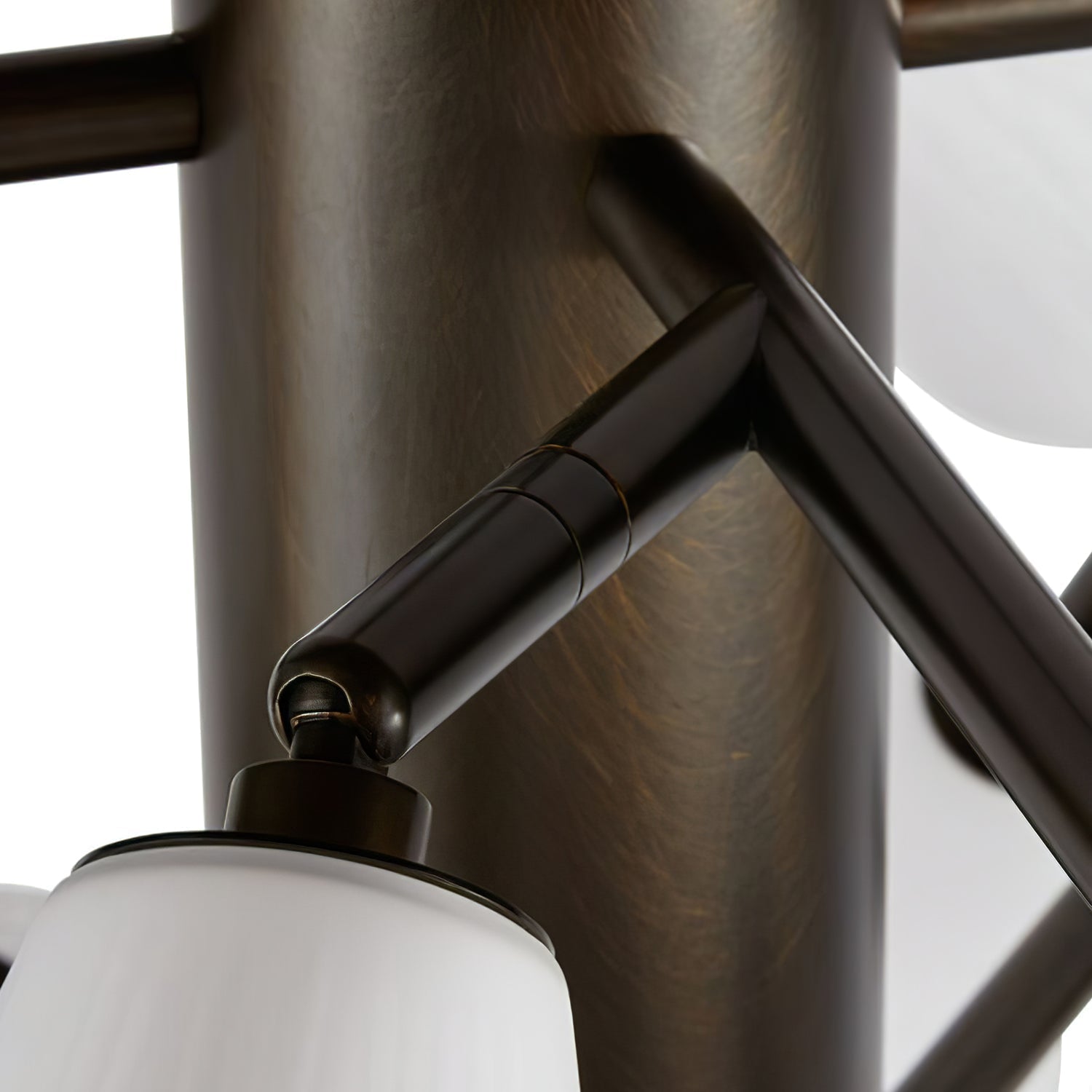 Cassius Modern Glass & Metal Chandelier