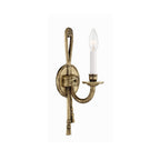 Juno Vintage Industrial Brass Sconce Wall Lamp