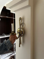 Juno Vintage Industrial Brass Sconce Wall Lamp