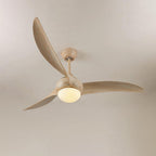 Zatheora Natural Traditional Ceiling Fan Light