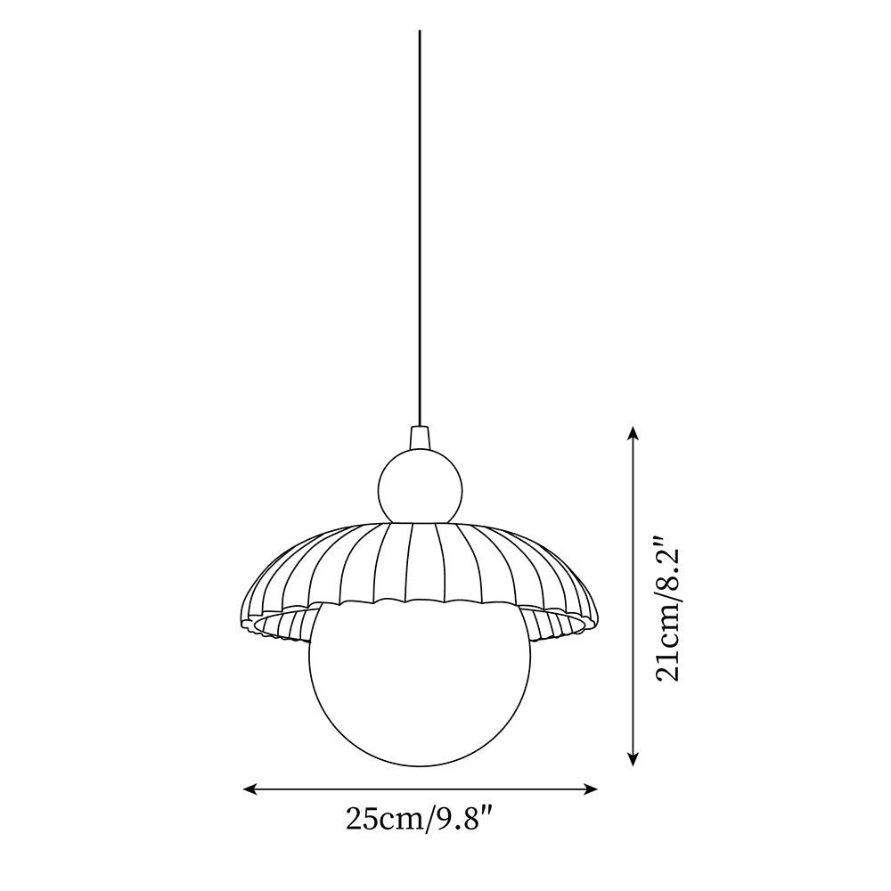 Alien Retro Charm Pendant Light