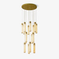 Aurelia  Alabaster Chandelier Staircase