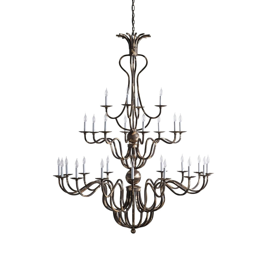 Bolt Vintage Industrial Luxury Bronze Chandelier