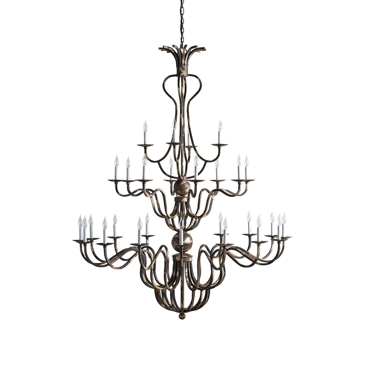 Bolt Vintage Industrial Luxury Bronze Chandelier