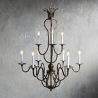 Bolt Vintage Industrial Luxury Bronze Chandelier