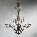 Bolt Vintage Industrial Luxury Bronze Chandelier