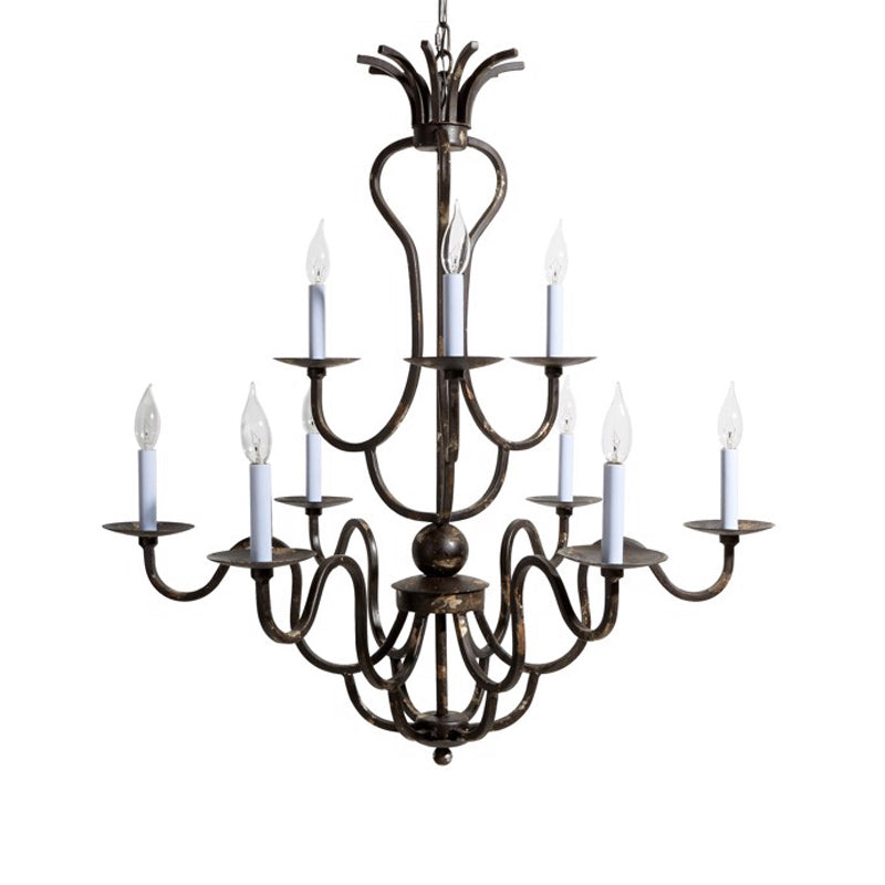 Bolt Vintage Industrial Luxury Bronze Chandelier