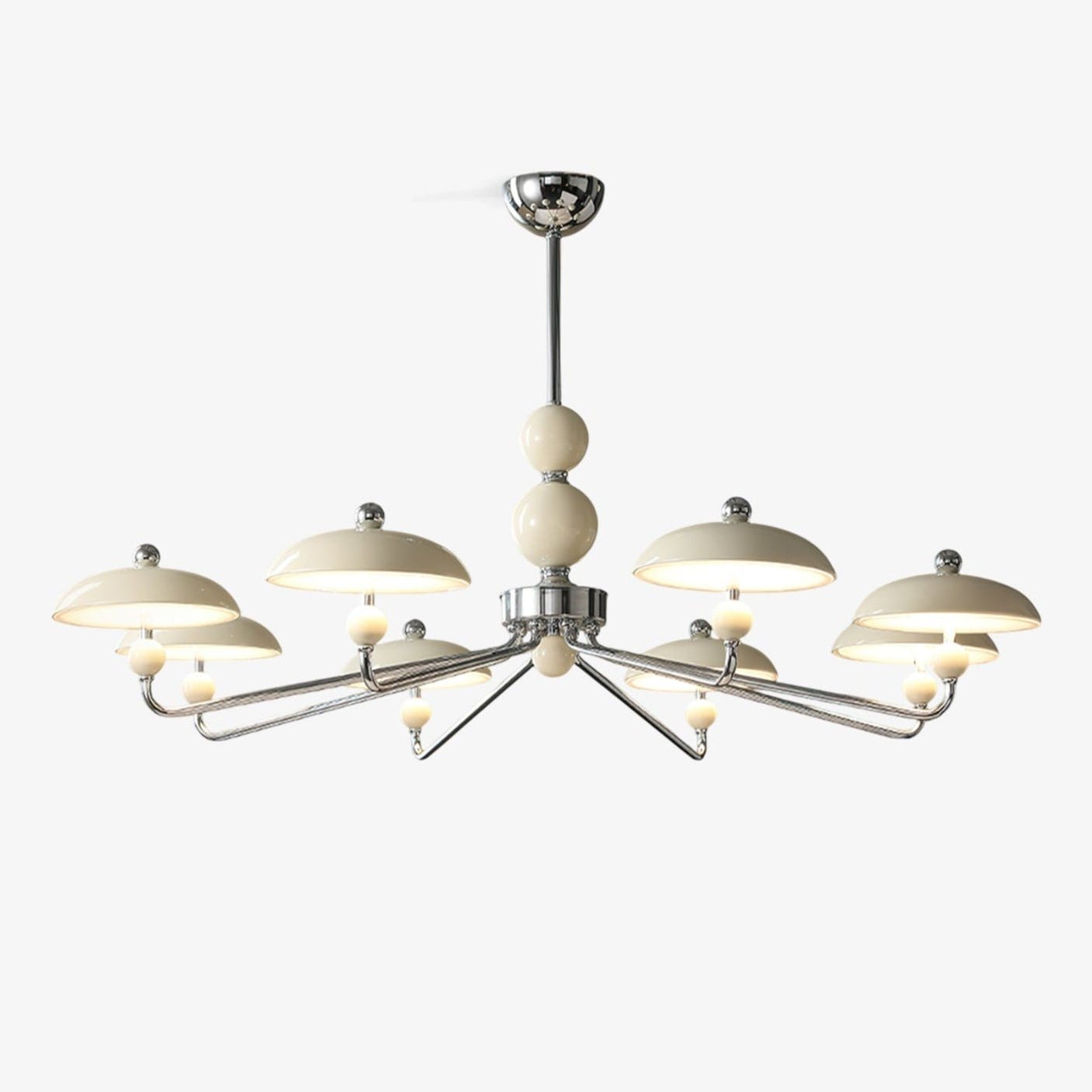 Celvara Modern Metal & Acrylic Chandelier