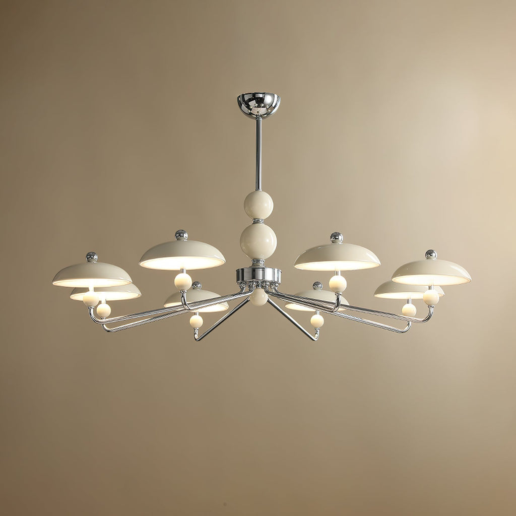 Celvara Modern Metal & Acrylic Chandelier