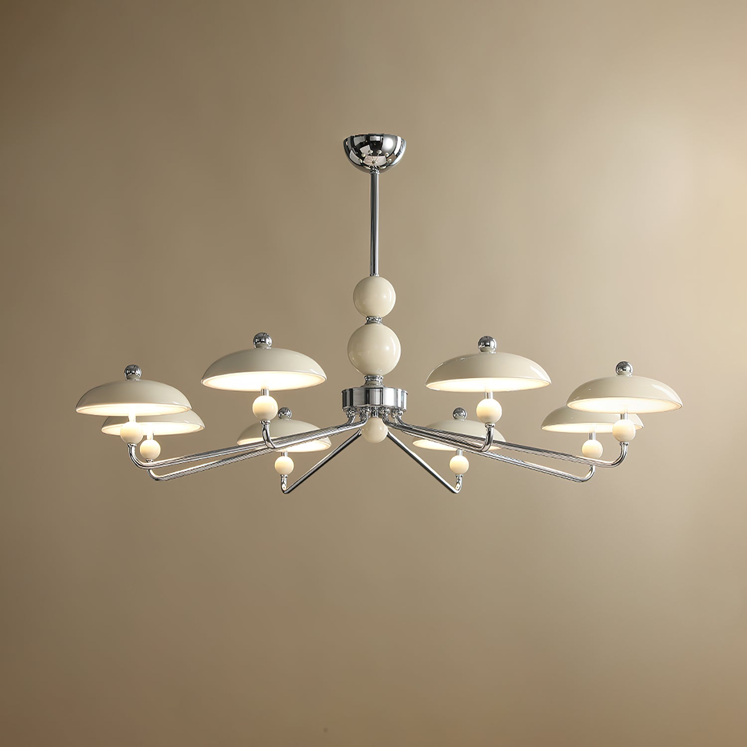 Celvara Modern Metal & Acrylic Chandelier