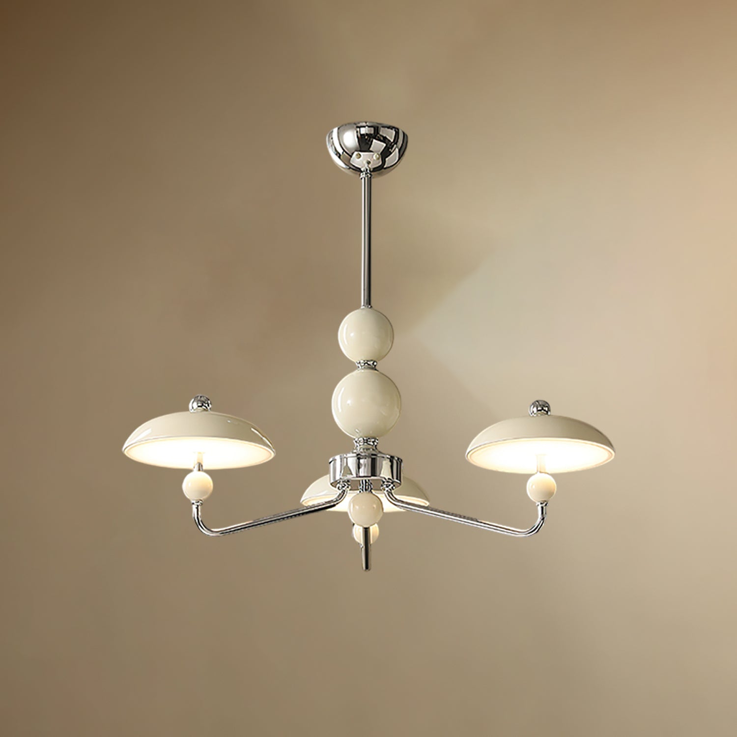 Celvara Modern Metal & Acrylic Chandelier