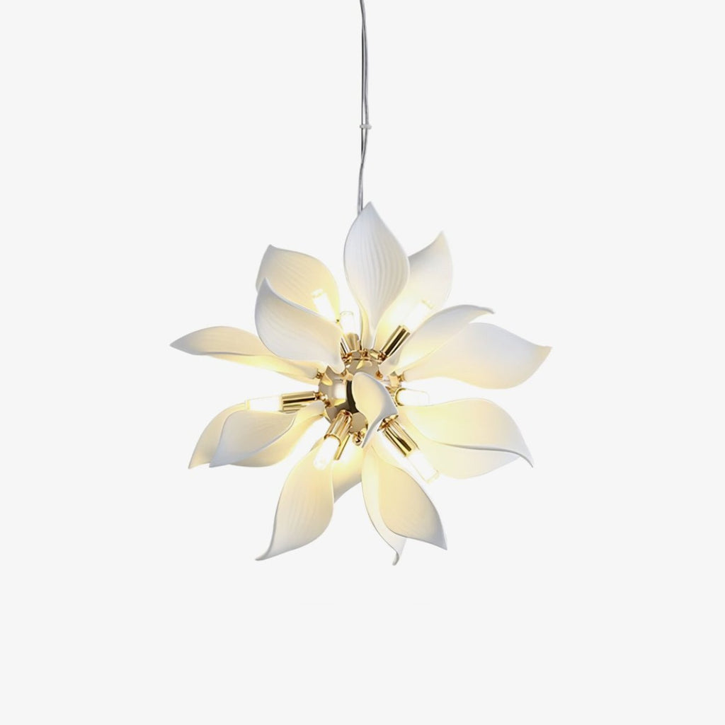Lustra Pendant Lamp Ceramic Petals Blooming