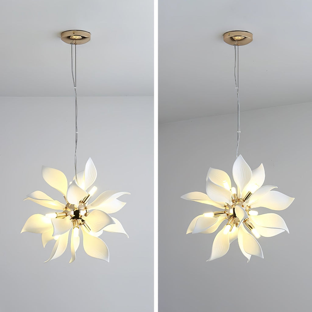 Lustra Pendant Lamp Ceramic Petals Blooming