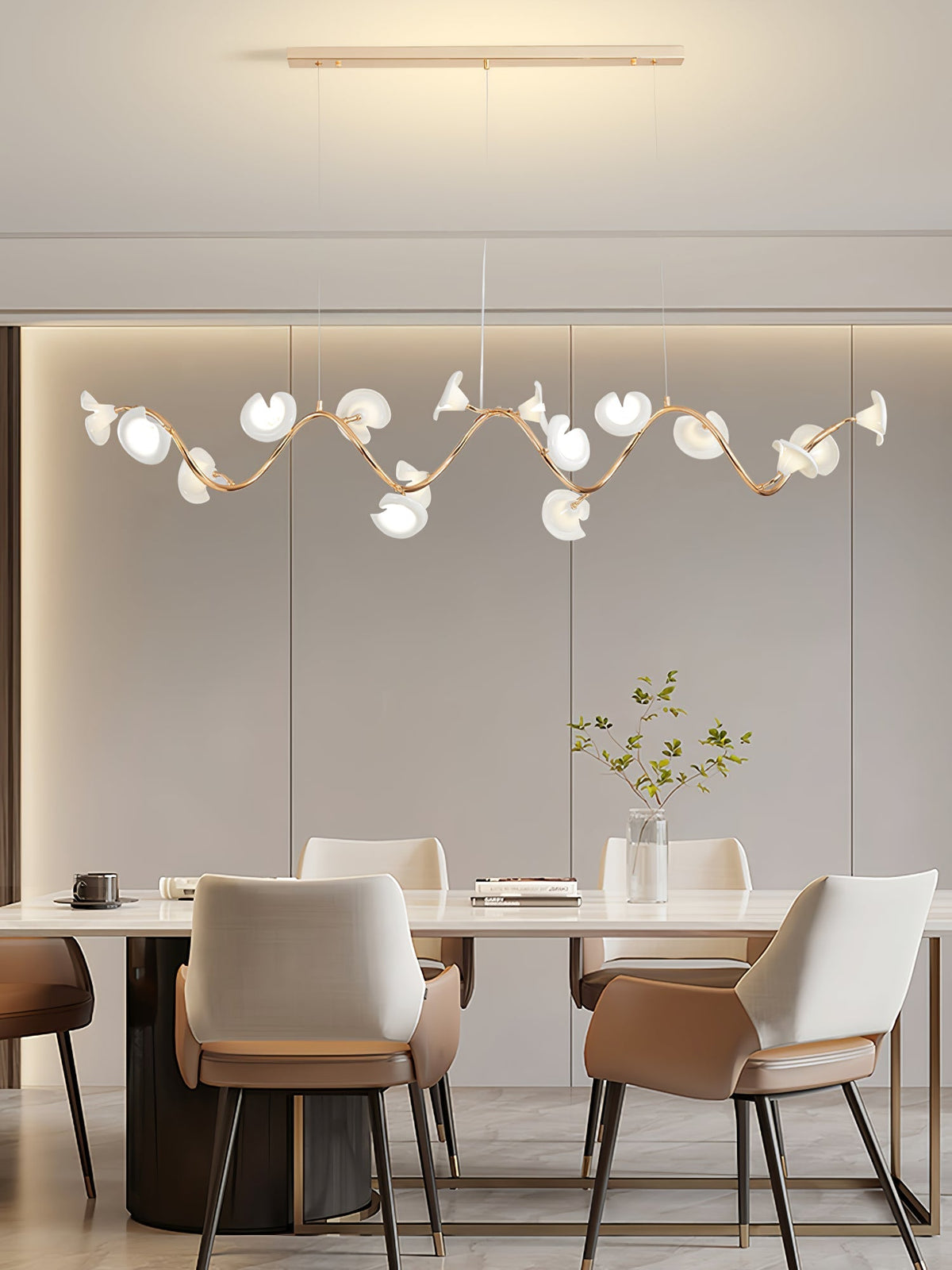 Aurora Chandelier Blossom Branch Elegant
