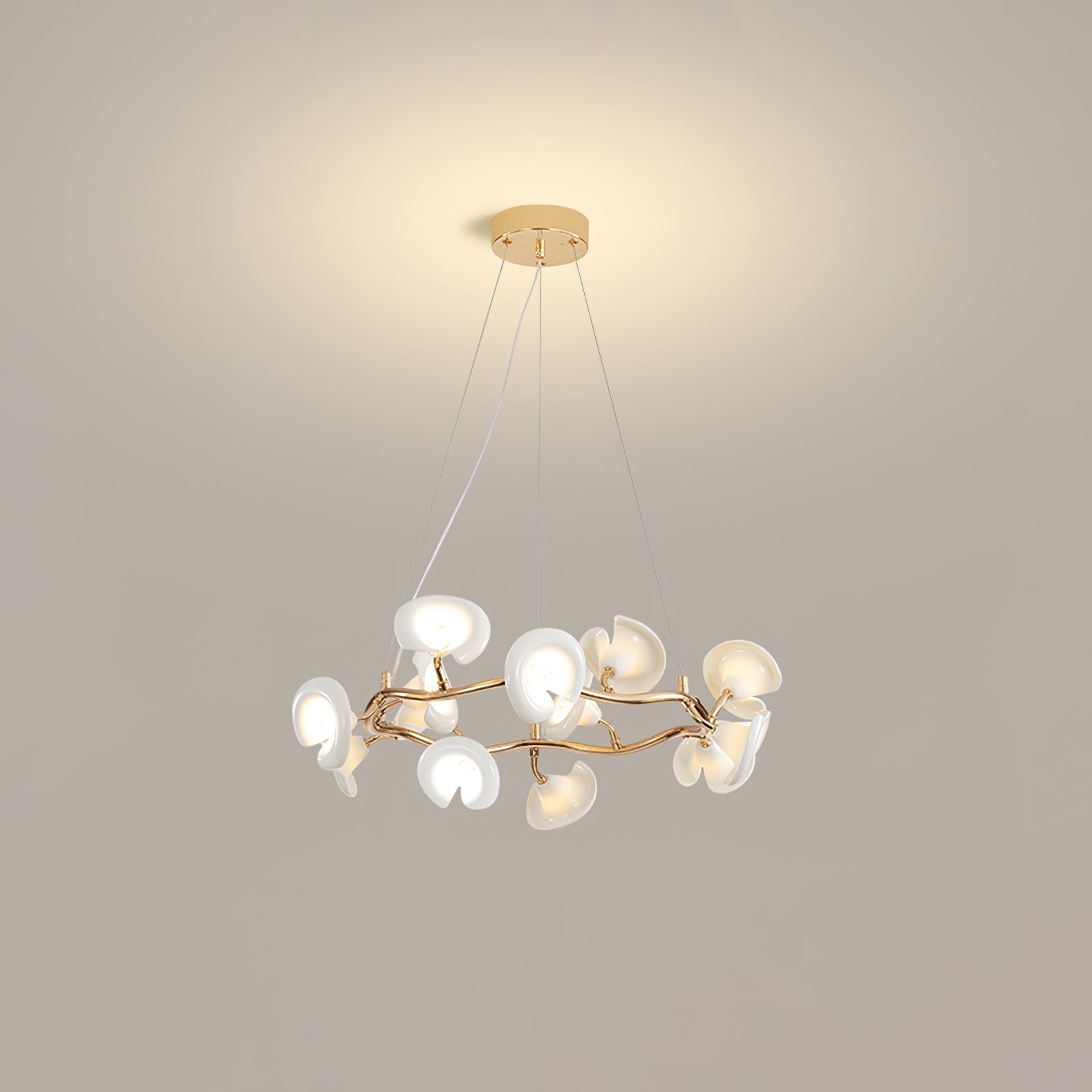 Aurora Chandelier Blossom Branch Elegant