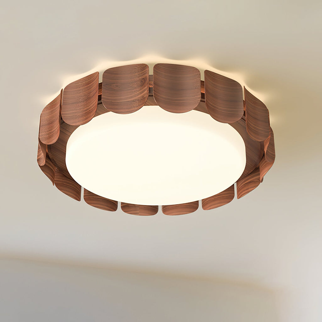 Ardura Walnut LED Ceiling Light