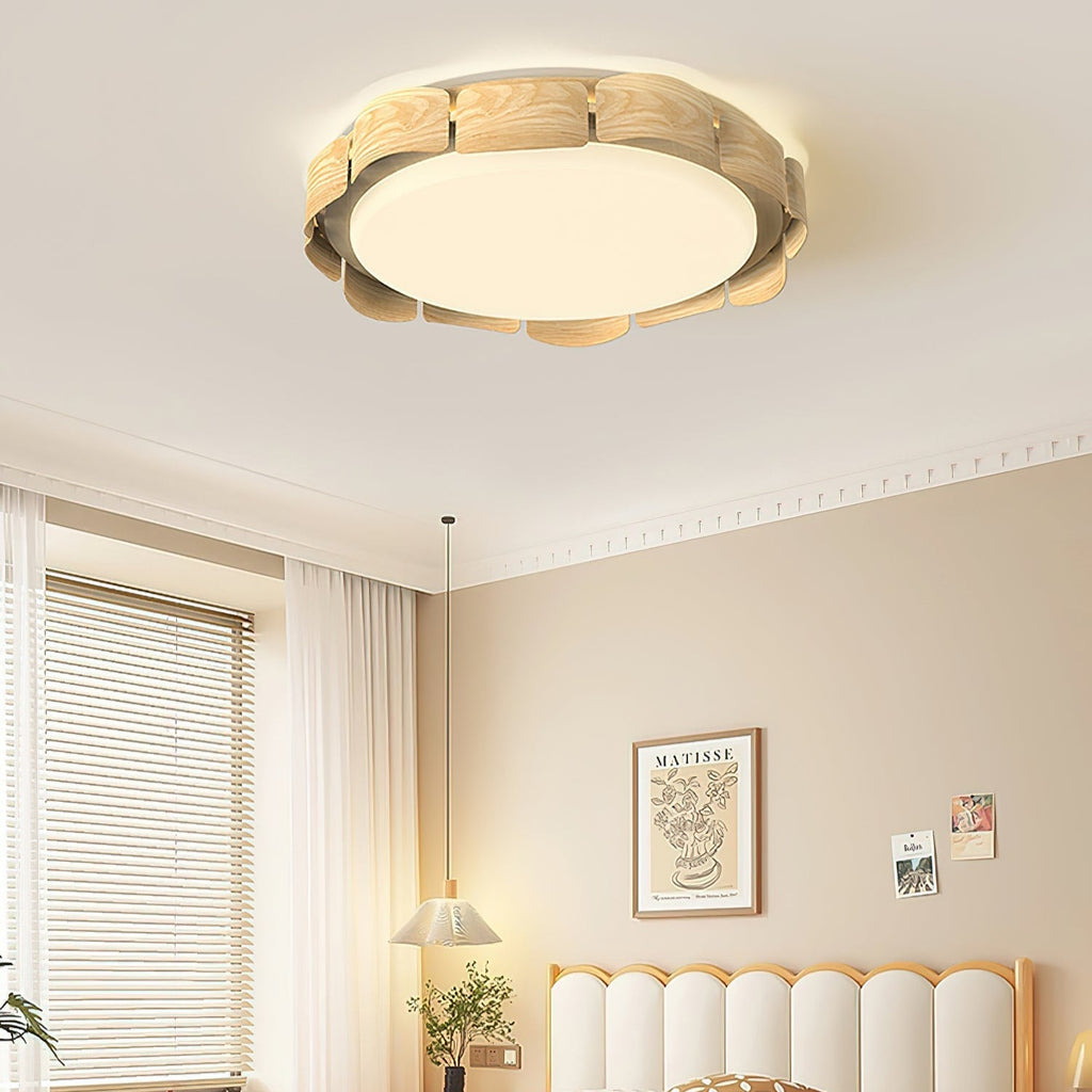 Ardura Walnut LED Ceiling Light