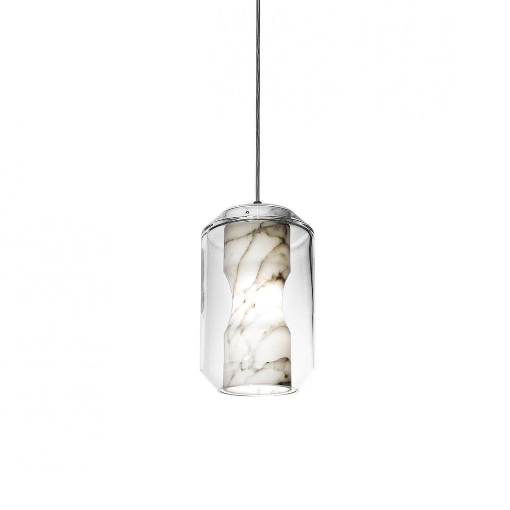 Allirila Modern Minimalist Alabaster Glass Pendant Lamp