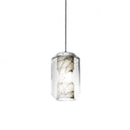Allirila Modern Minimalist Alabaster Glass Pendant Lamp