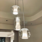 Allirila Modern Minimalist Alabaster Glass Pendant Lamp