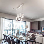 Allirila Modern Minimalist Alabaster Glass Pendant Lamp