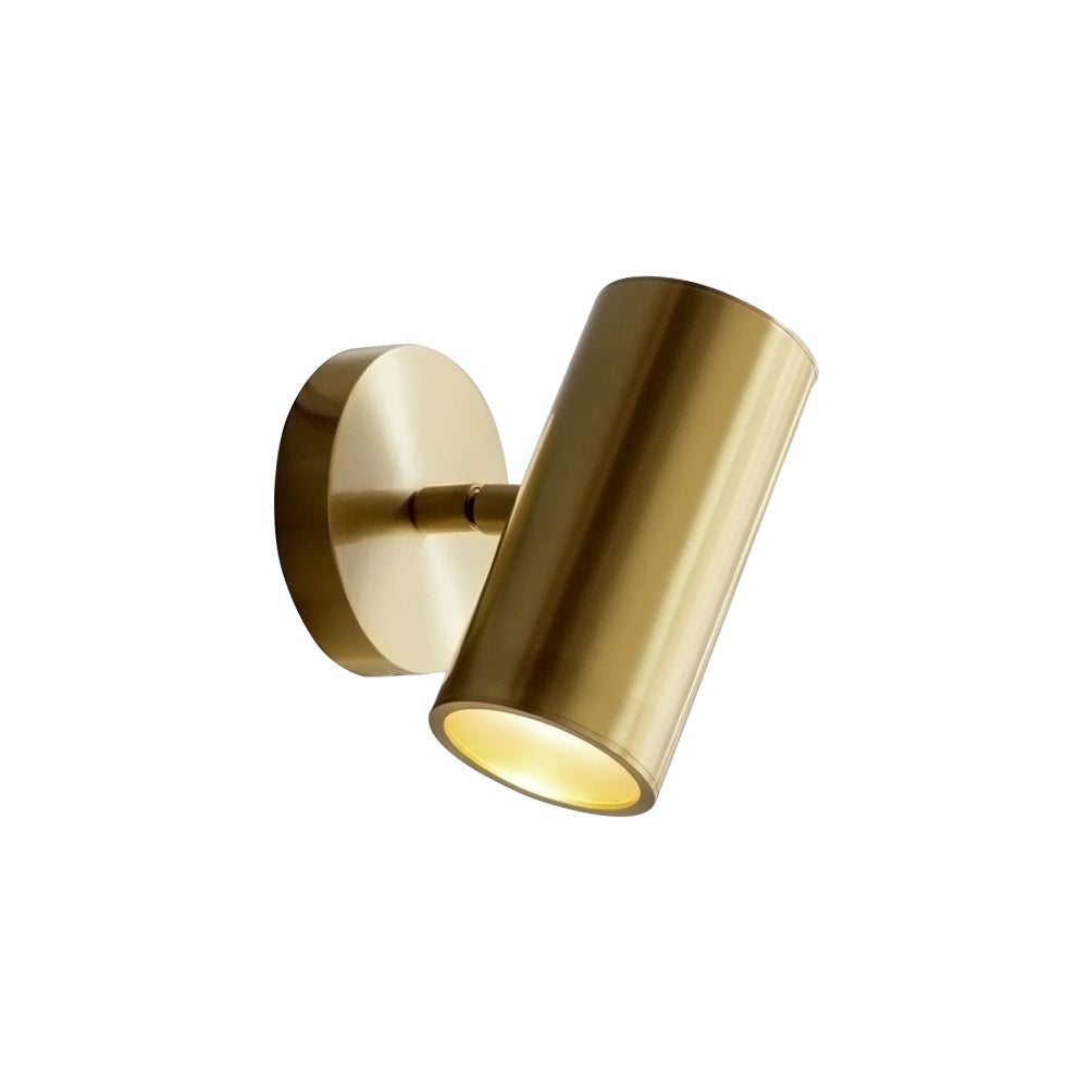 Frost Modern Minimalist Brass Sconce Wall Lamp