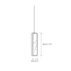 Gleam Modern Minimalist Brass Alabaster Pendant Light