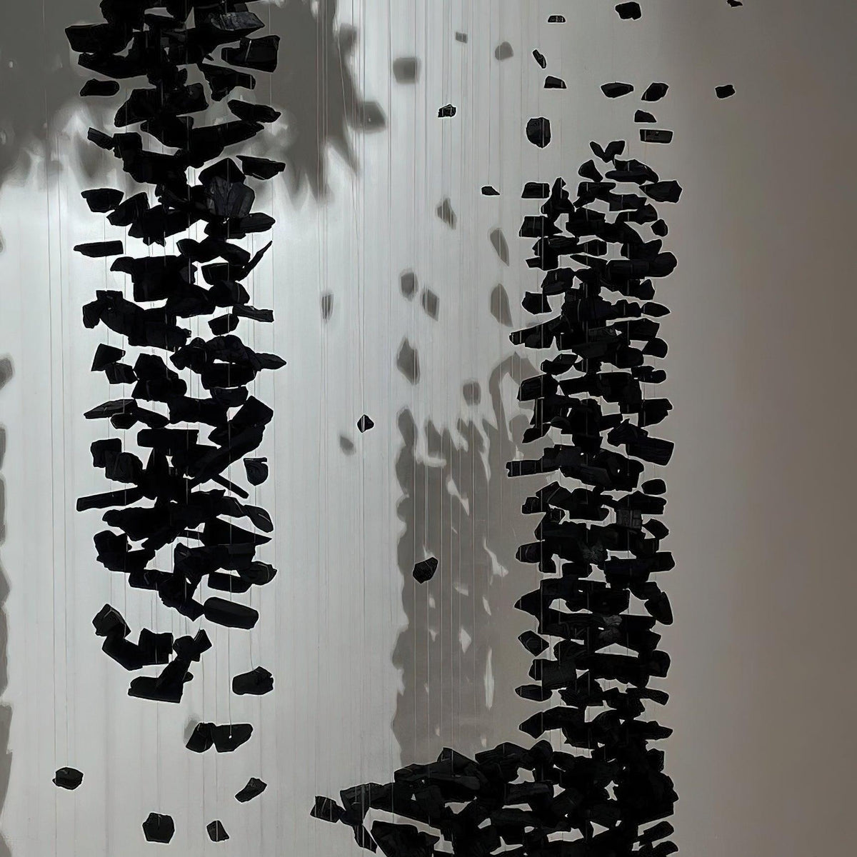 Arsilus Charcoal Stone Cascade Chandeliers F