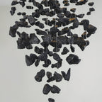 Arsilus Charcoal Stone Cascade Chandeliers F