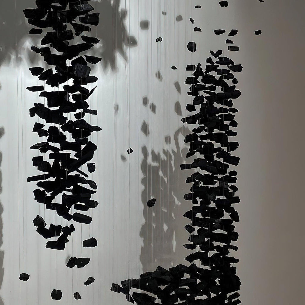 Arsilus Charcoal Stone Cascade Chandeliers M