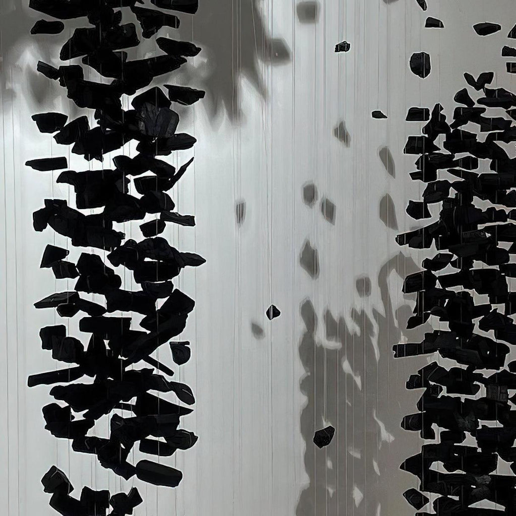 Arsilus Charcoal Stone Cascade Chandeliers P