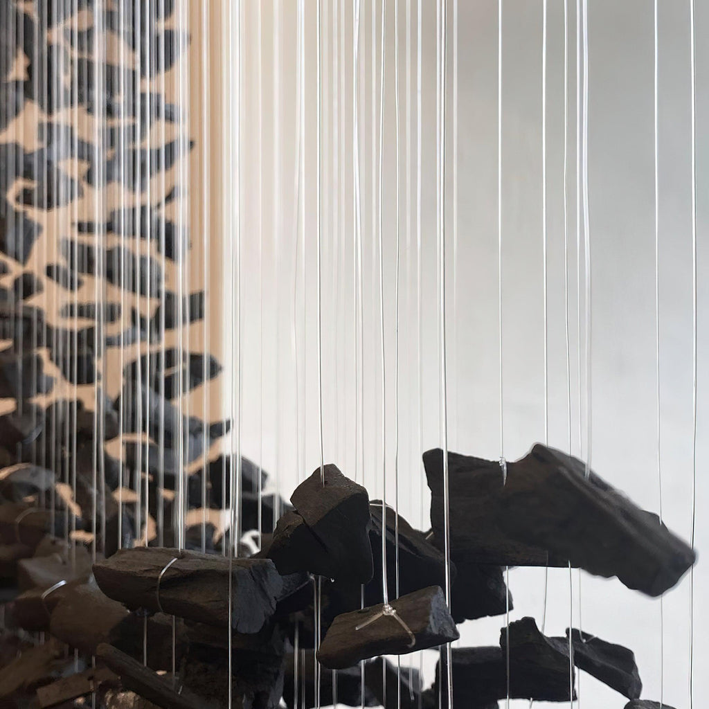Arsilus Charcoal Stone Cascade Chandeliers T