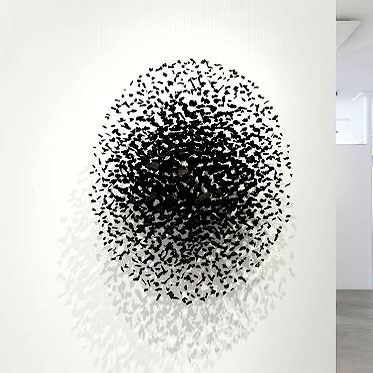 Arsilus Charcoal Stone Cascade Chandeliers for Artistic Space