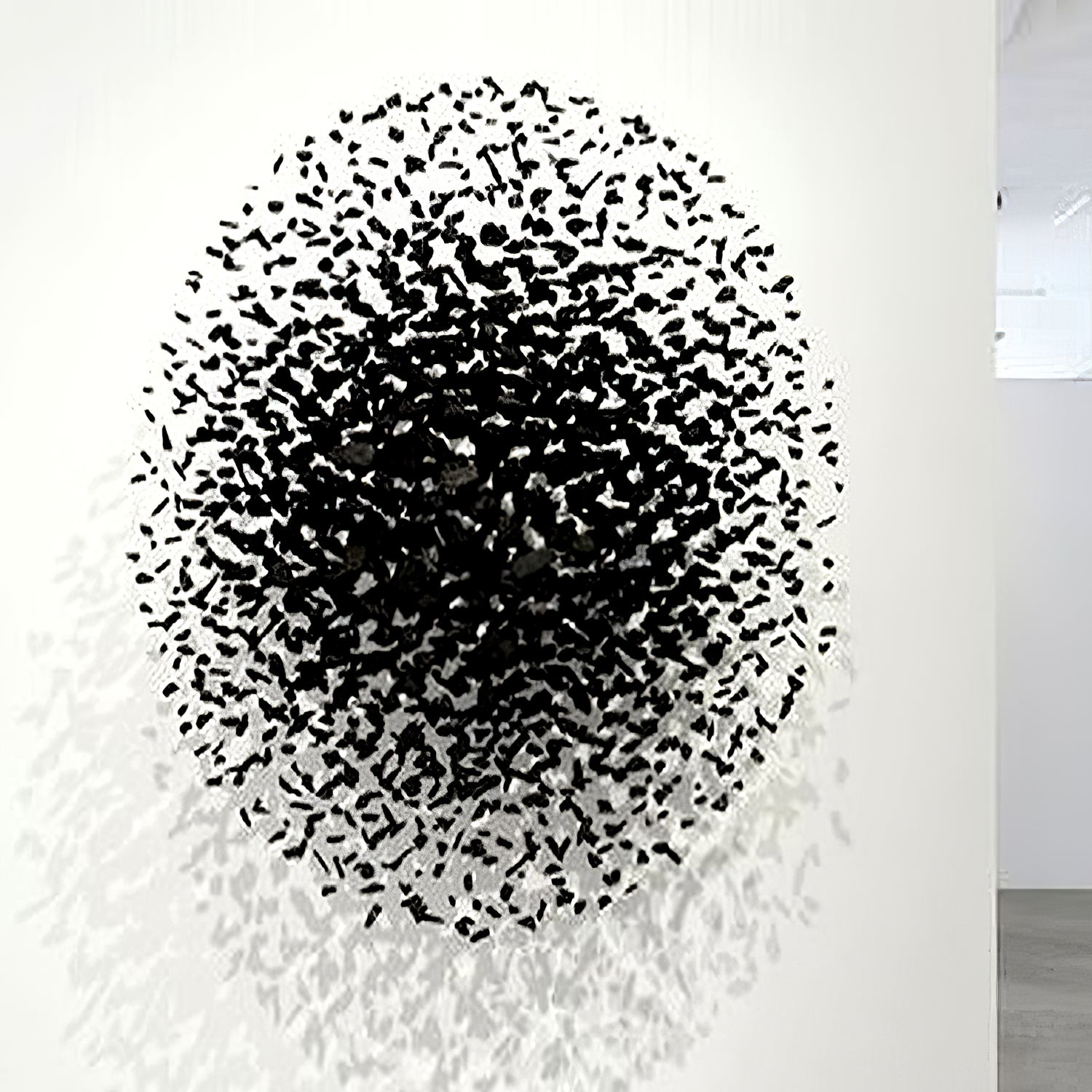 Arsilus Charcoal Stone Cascade Chandeliers for Artistic Space