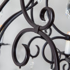 Blend Tiered Postmodern Luxury Crystal Chandelier