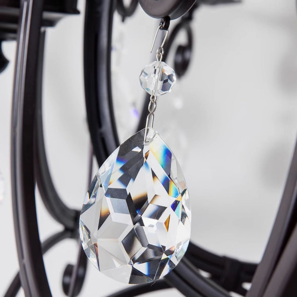 Blend Tiered Postmodern Luxury Crystal Chandelier