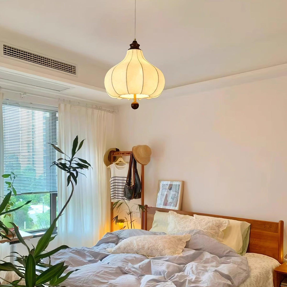 Lanterna   Fabric  Pendant Light