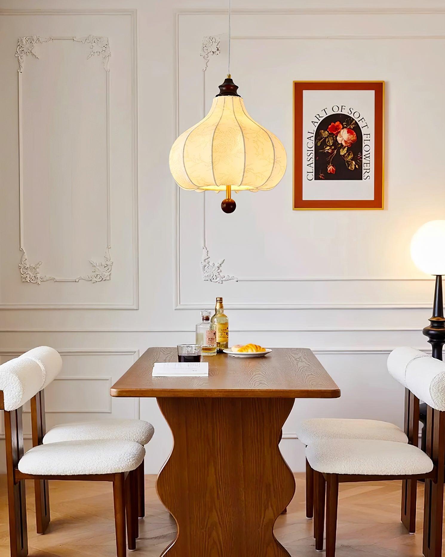 Lanterna   Fabric  Pendant Light