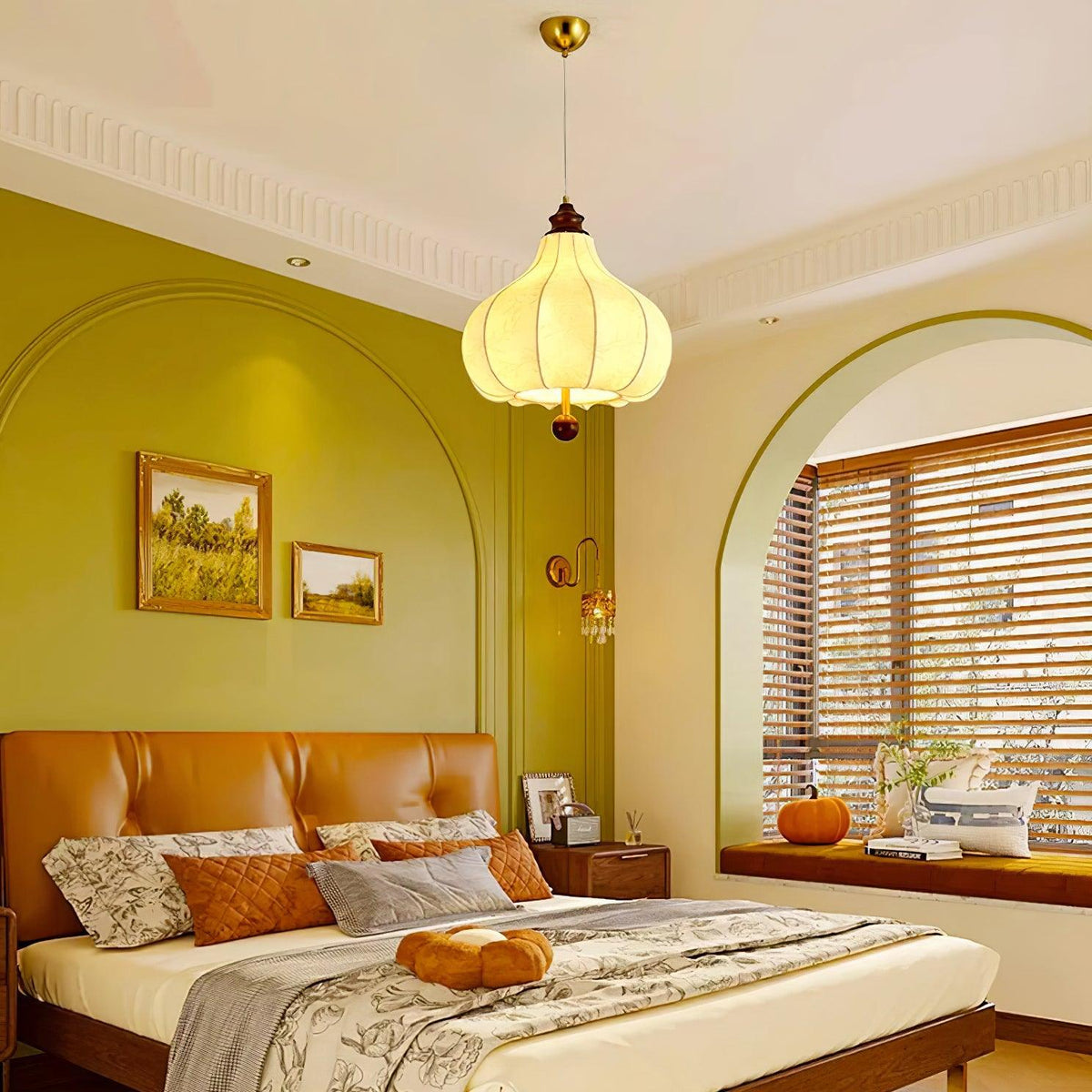 Lanterna   Fabric  Pendant Light