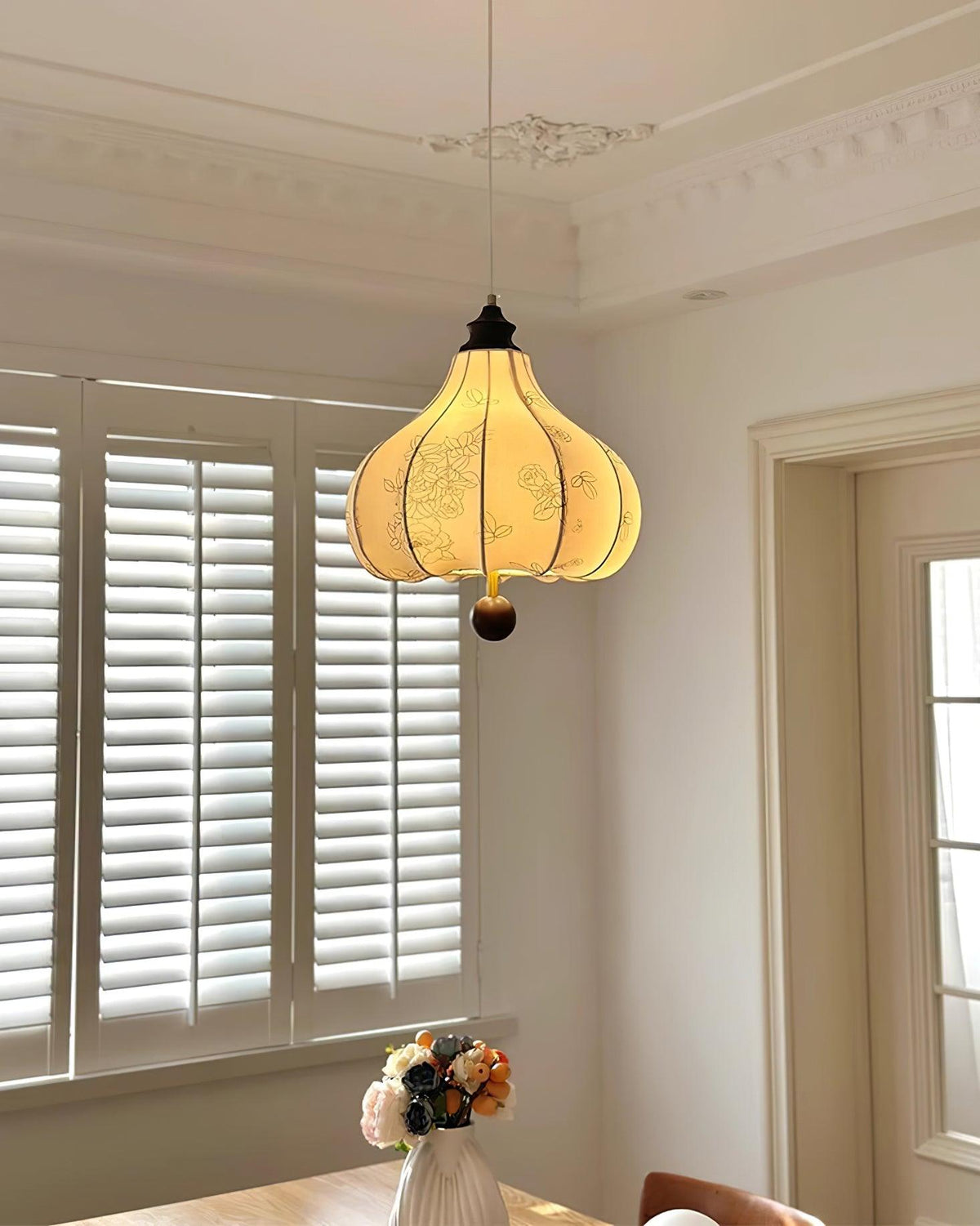 Lanterna   Fabric  Pendant Light