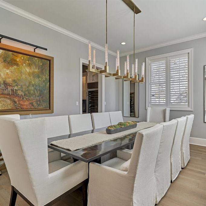 Brass rectangular glass chandeliers