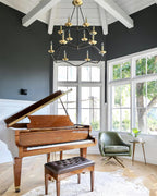 Juvin Two-Tier Candle Chandelier