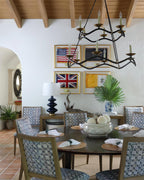 Juvin Two-Tier Candle Chandelier