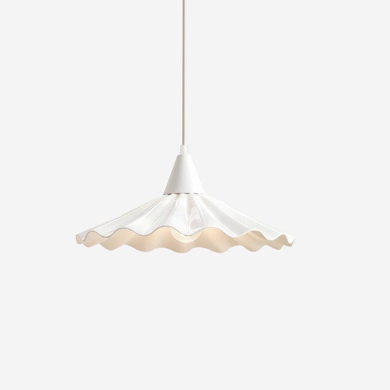 Rivora White Ceramic Pendant Light