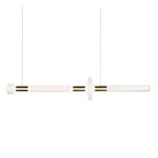 Solara Pendant Lamp Crystal Cylinder Cipher Contemporary