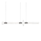 Solara Pendant Lamp Crystal Cylinder Cipher Contemporary