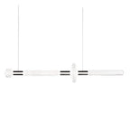 Solara Pendant Lamp Crystal Cylinder Cipher Contemporary