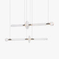 Solara Pendant Lamp Crystal Cylinder Cipher Contemporary