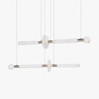 Solara Pendant Lamp Crystal Cylinder Cipher Contemporary
